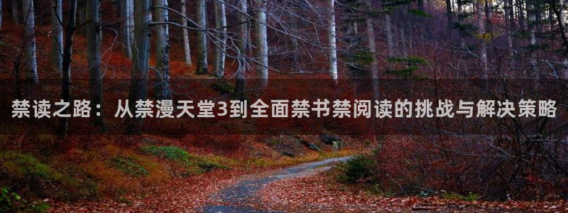 贝勒漫画网上看：禁读之路：从禁漫天堂3到全面禁书禁阅读的挑战与解决策略